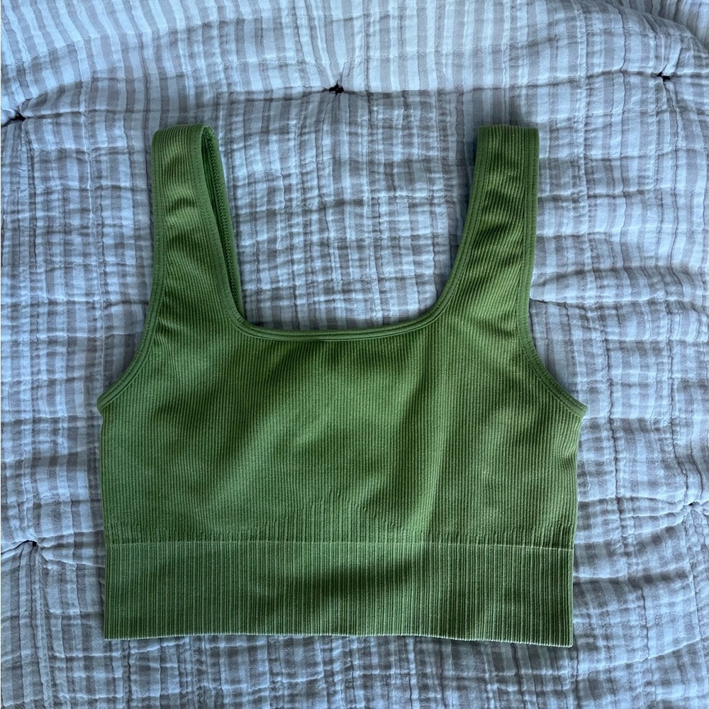 Target Ribbed Workout Top